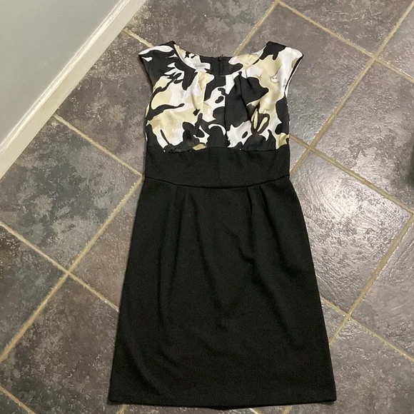 Dressbarn Dresses | Beautiful Dress. Size 8 | Color: Black/Cream | Size: 8 | Pm-75013931's Closet